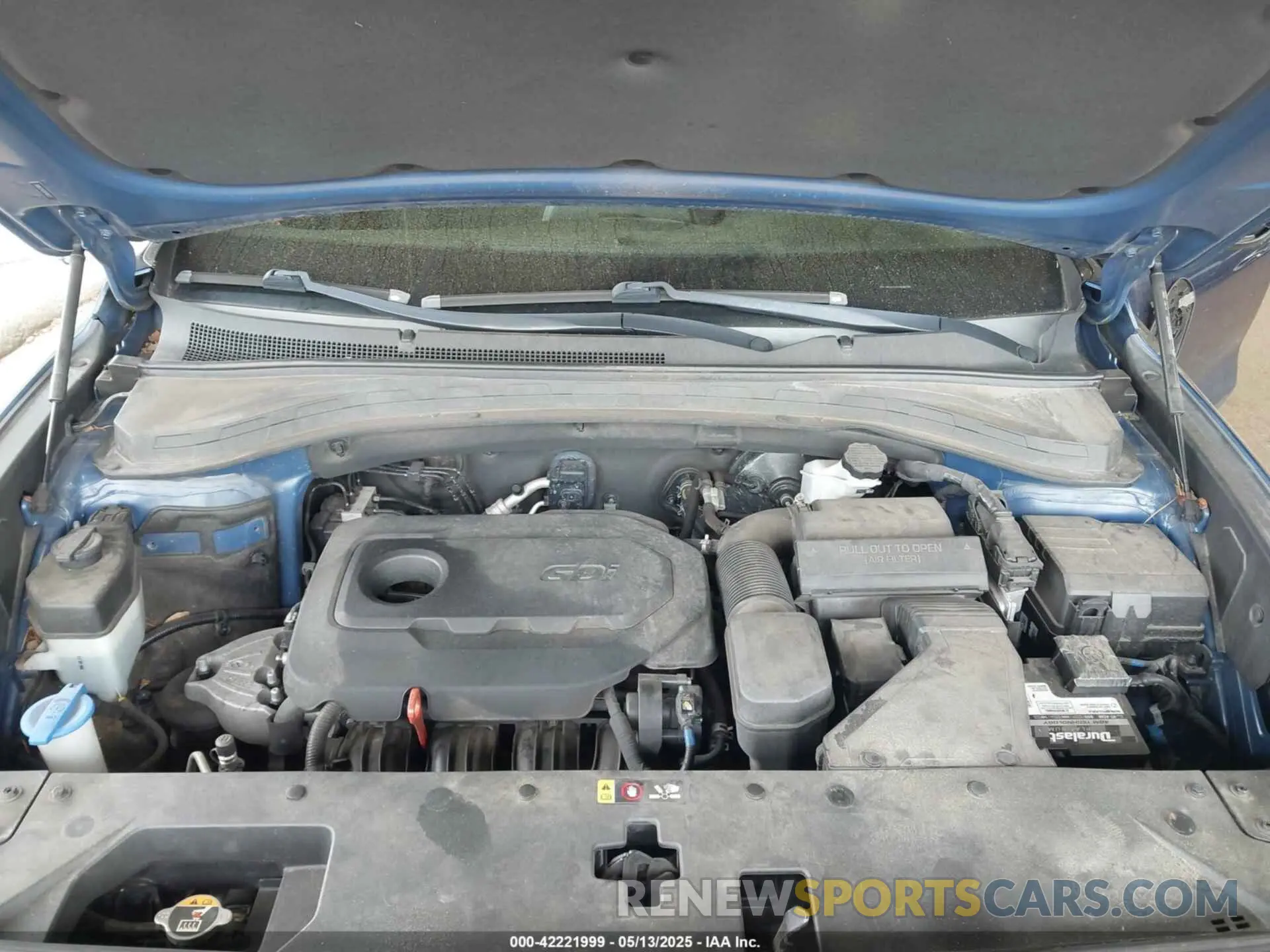 10 Фотография поврежденного автомобиля 5NMS23AD5KH105321 HYUNDAI SANTA FE 2019