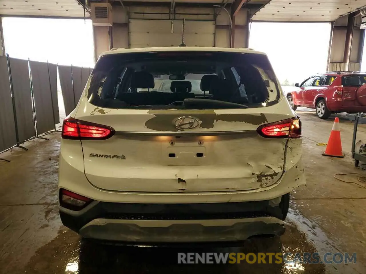6 Photograph of a damaged car 5NMS23AD6KH009486 HYUNDAI SANTA FE 2019