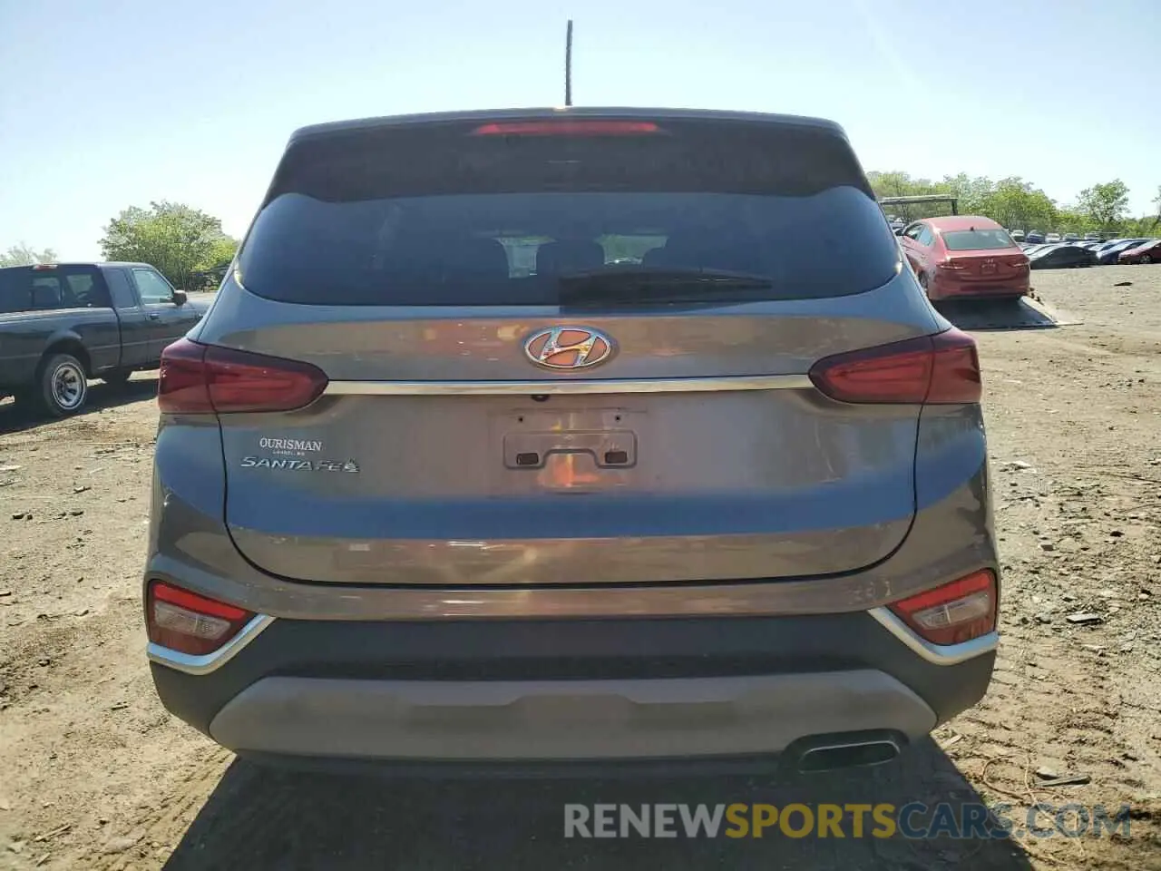 6 Фотография поврежденного автомобиля 5NMS23AD6KH016499 HYUNDAI SANTA FE 2019