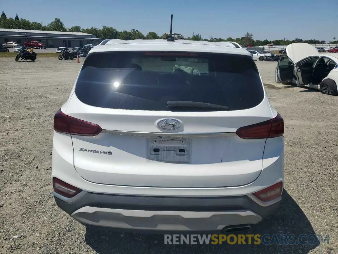 6 Фотография поврежденного автомобиля 5NMS23AD6KH083202 HYUNDAI SANTA FE 2019
