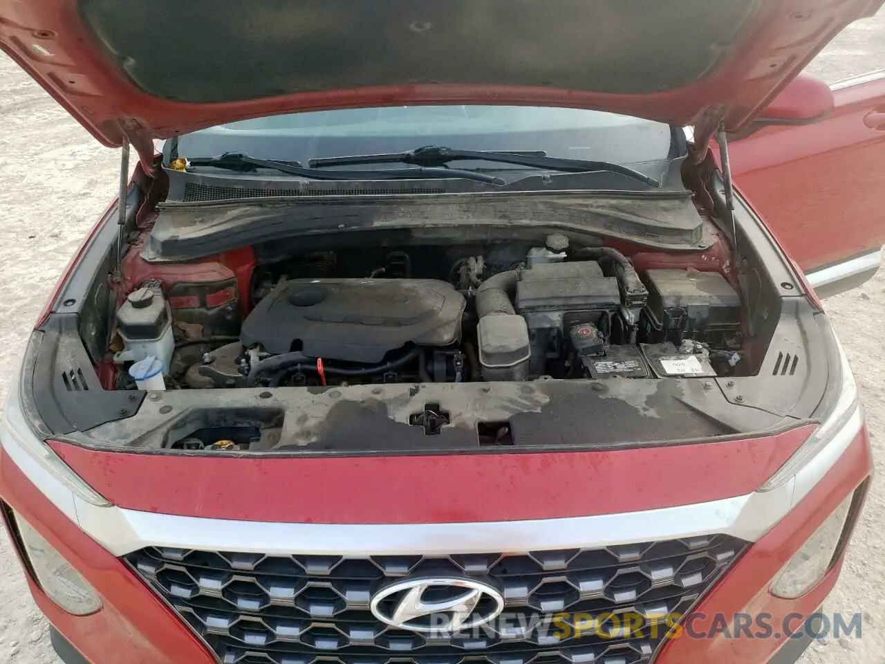 12 Фотография поврежденного автомобиля 5NMS23AD6KH089341 HYUNDAI SANTA FE 2019