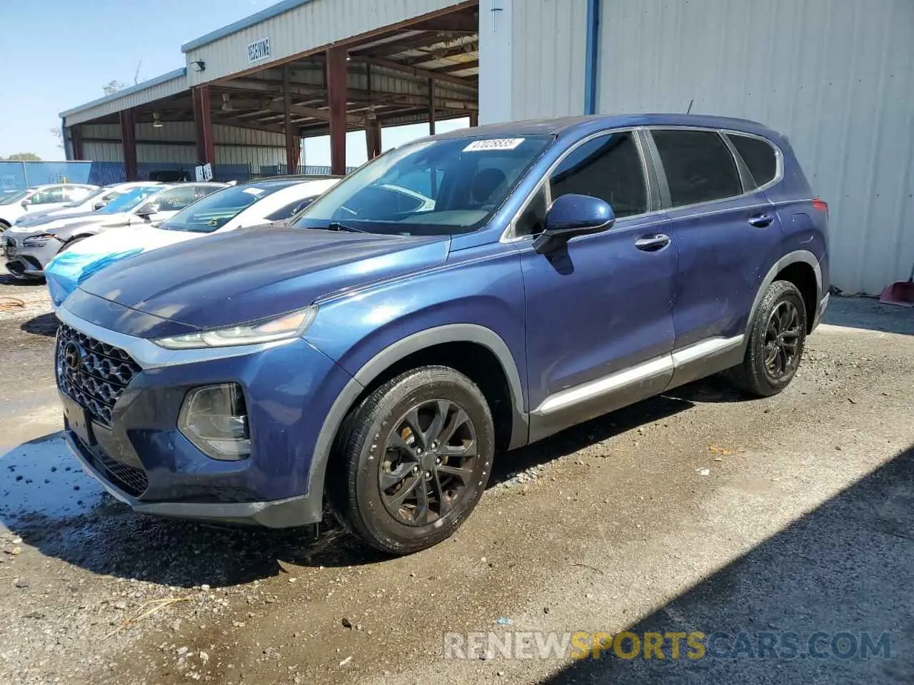 1 Фотография поврежденного автомобиля 5NMS23AD6KH104064 HYUNDAI SANTA FE 2019