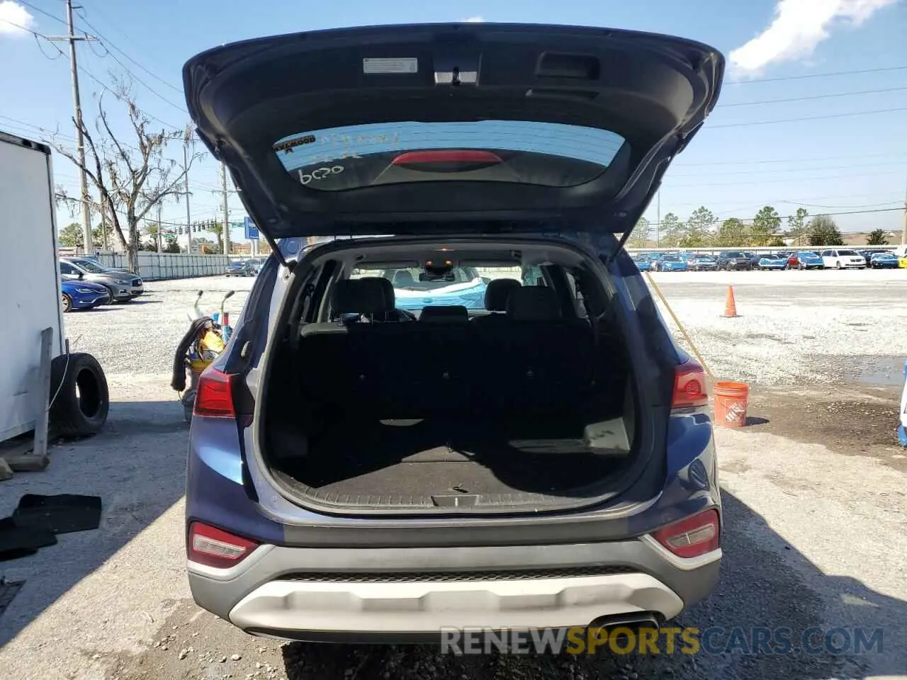 6 Фотография поврежденного автомобиля 5NMS23AD6KH104064 HYUNDAI SANTA FE 2019