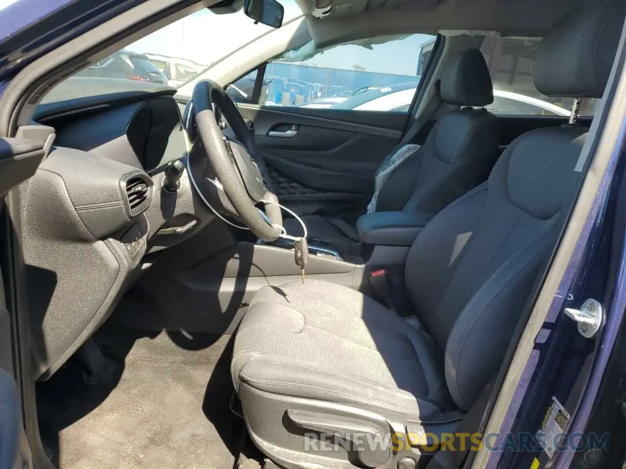 7 Фотография поврежденного автомобиля 5NMS23AD6KH104064 HYUNDAI SANTA FE 2019
