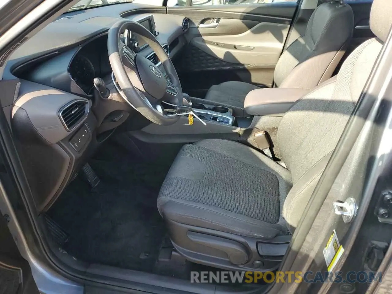 7 Photograph of a damaged car 5NMS23AD7KH010145 HYUNDAI SANTA FE 2019