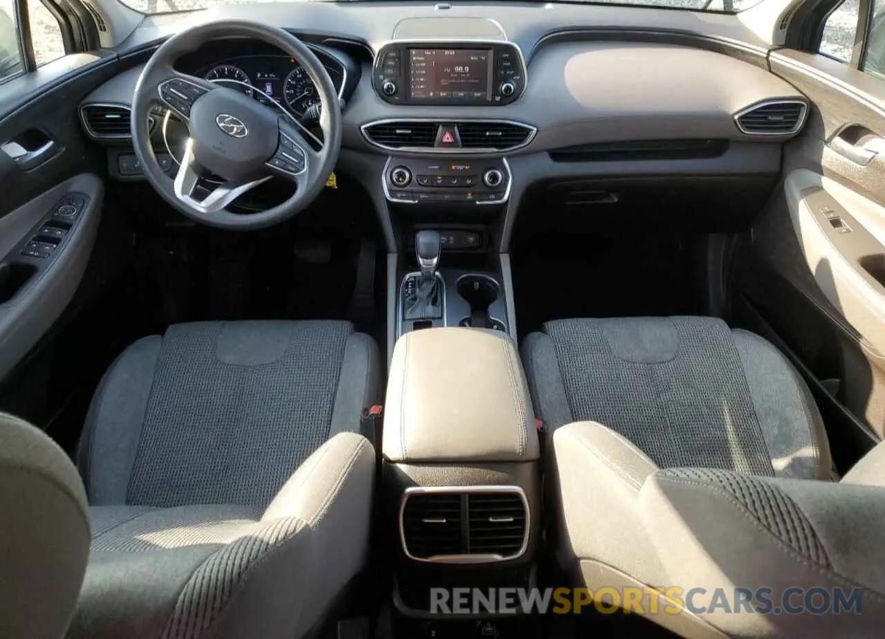 8 Photograph of a damaged car 5NMS23AD7KH010145 HYUNDAI SANTA FE 2019