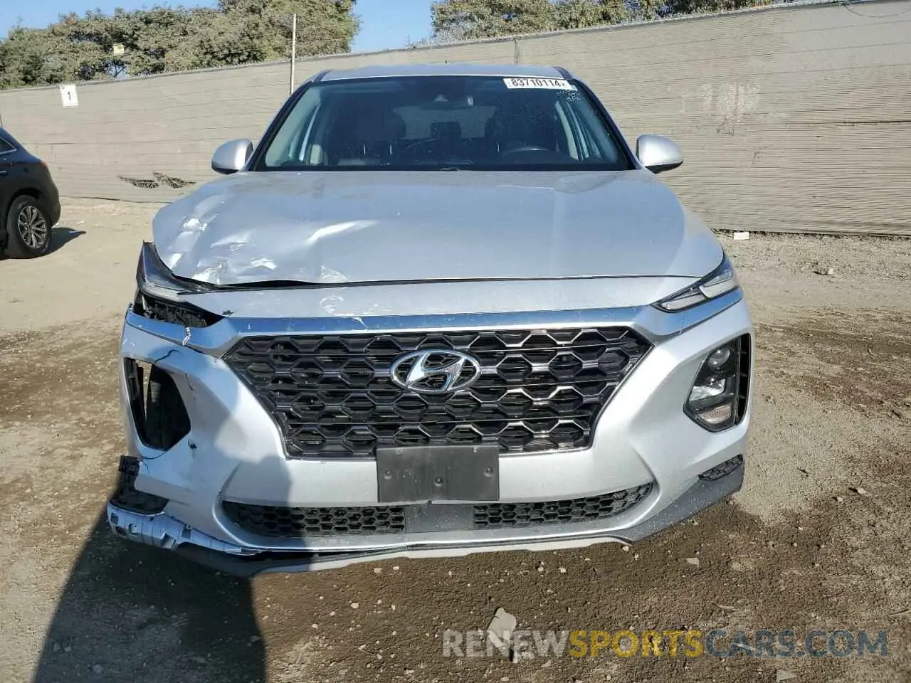 5 Фотография поврежденного автомобиля 5NMS23AD8KH016066 HYUNDAI SANTA FE 2019