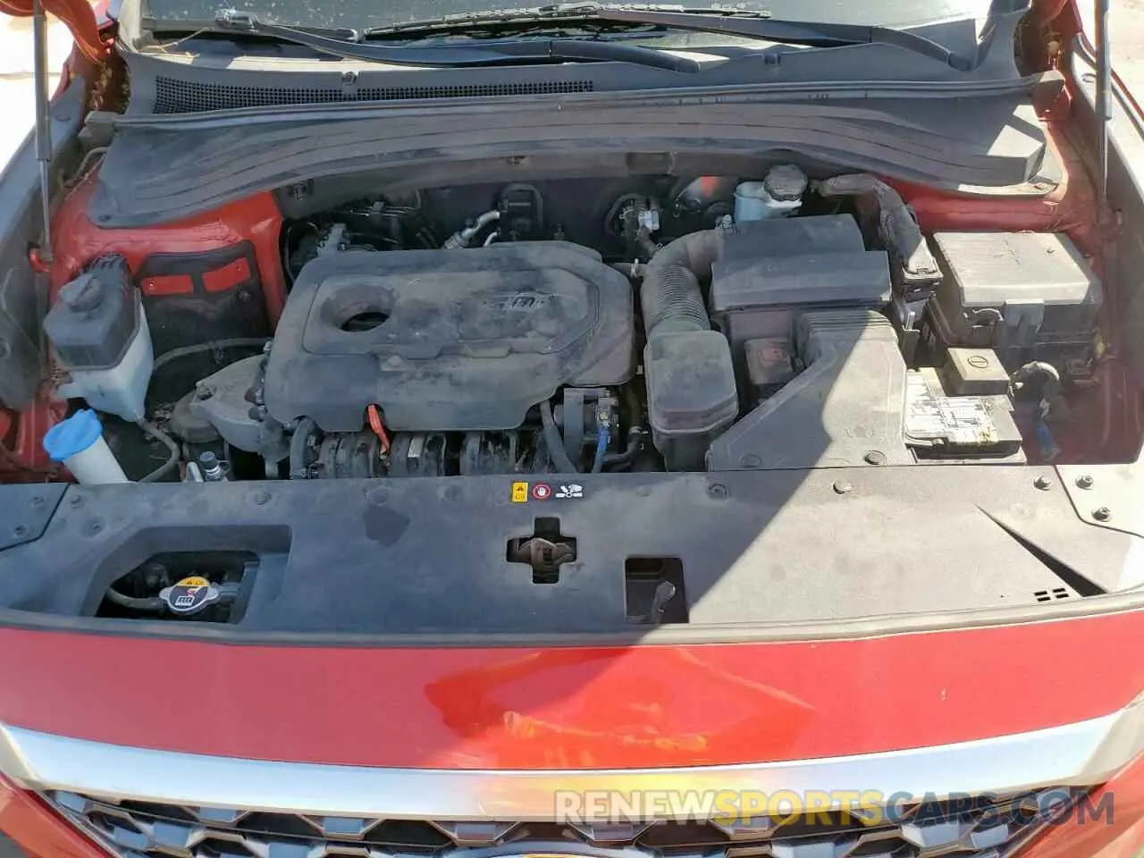 12 Photograph of a damaged car 5NMS23AD8KH077885 HYUNDAI SANTA FE 2019