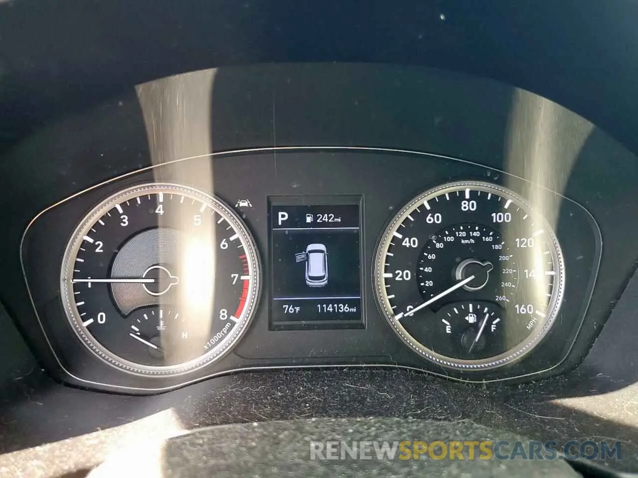 9 Photograph of a damaged car 5NMS23AD8KH077885 HYUNDAI SANTA FE 2019