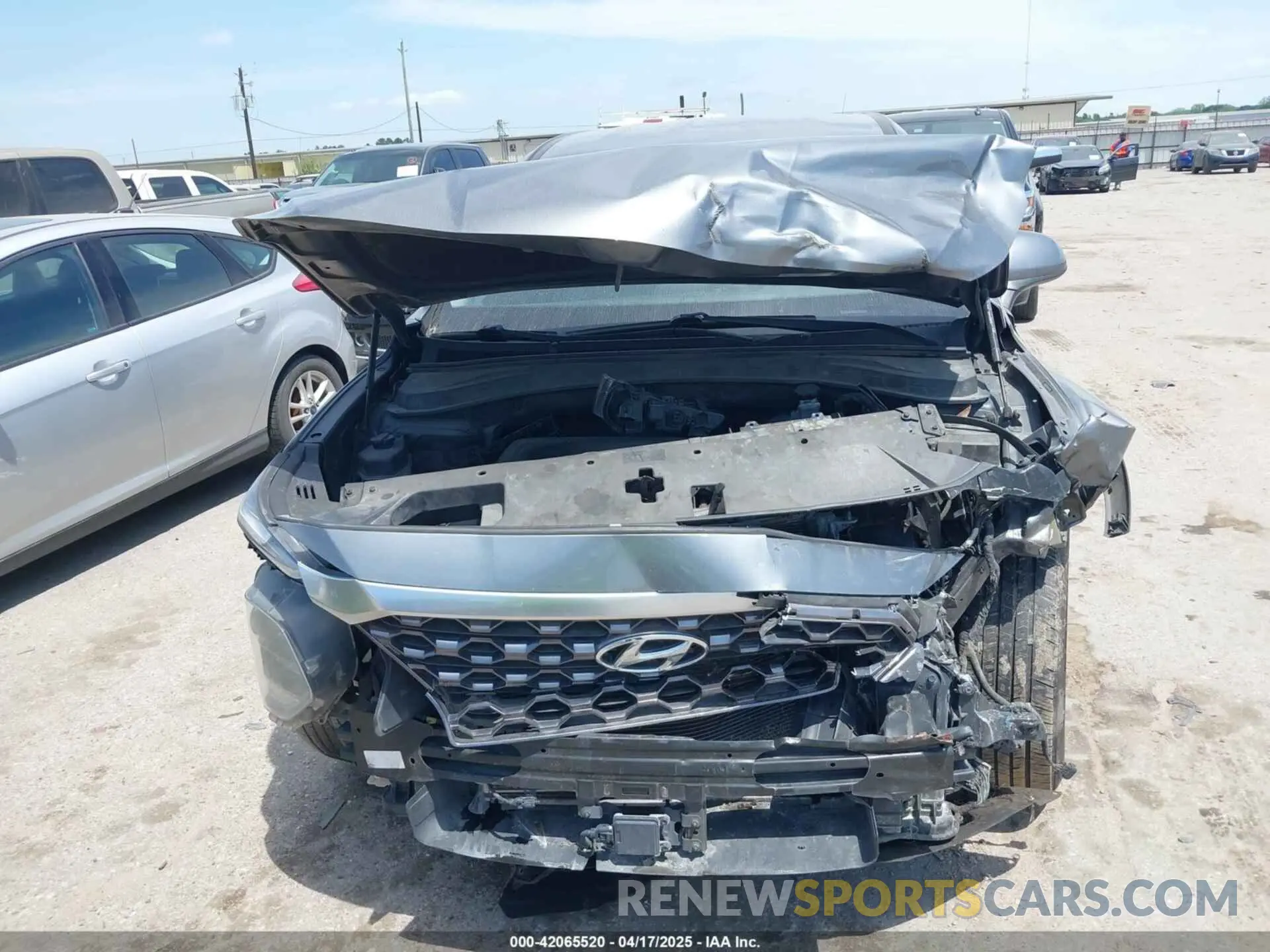 12 Фотография поврежденного автомобиля 5NMS23AD8KH096310 HYUNDAI SANTA FE 2019