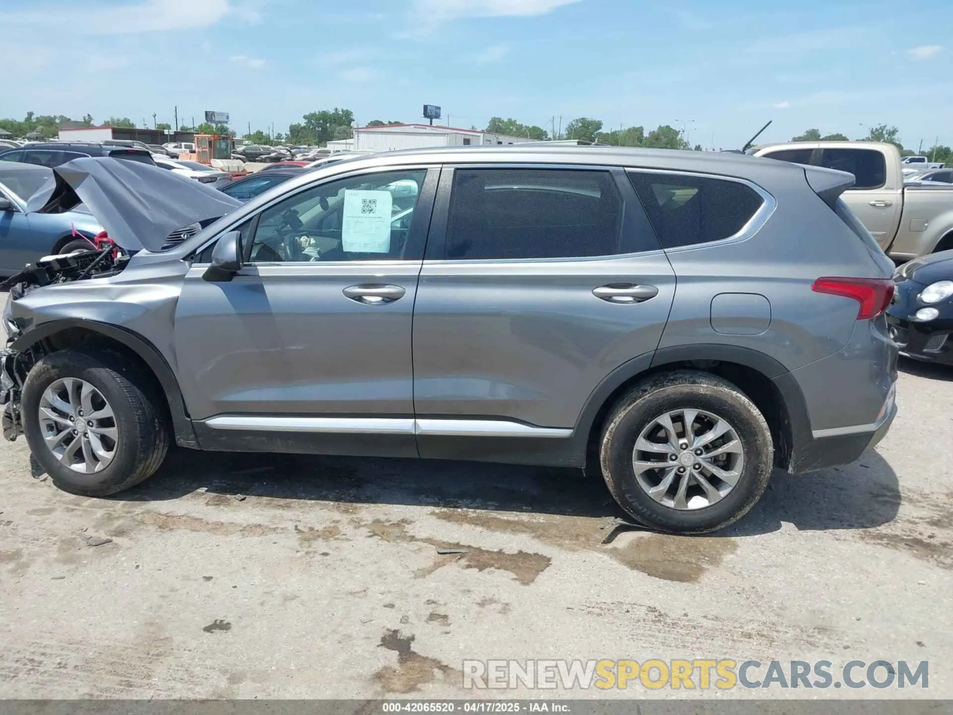 14 Фотография поврежденного автомобиля 5NMS23AD8KH096310 HYUNDAI SANTA FE 2019