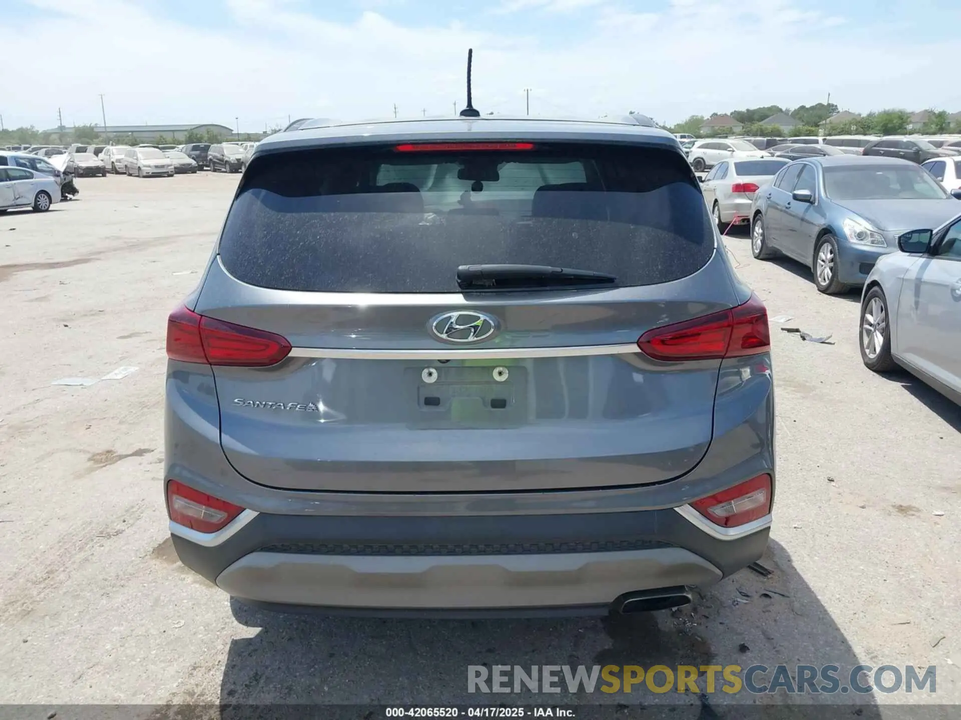 16 Фотография поврежденного автомобиля 5NMS23AD8KH096310 HYUNDAI SANTA FE 2019