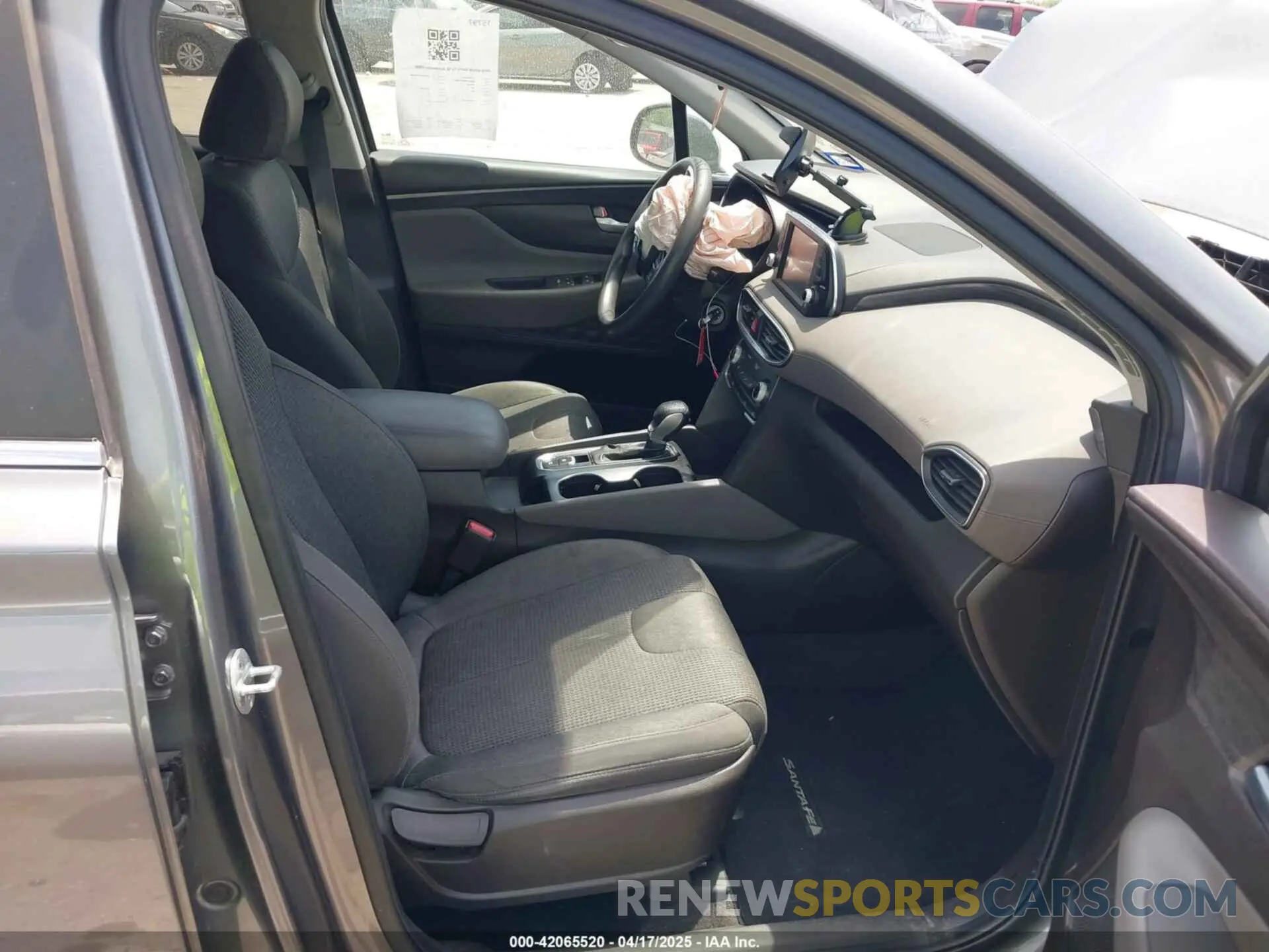 5 Фотография поврежденного автомобиля 5NMS23AD8KH096310 HYUNDAI SANTA FE 2019