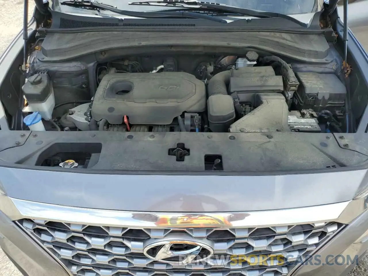 12 Photograph of a damaged car 5NMS23AD9KH019915 HYUNDAI SANTA FE 2019