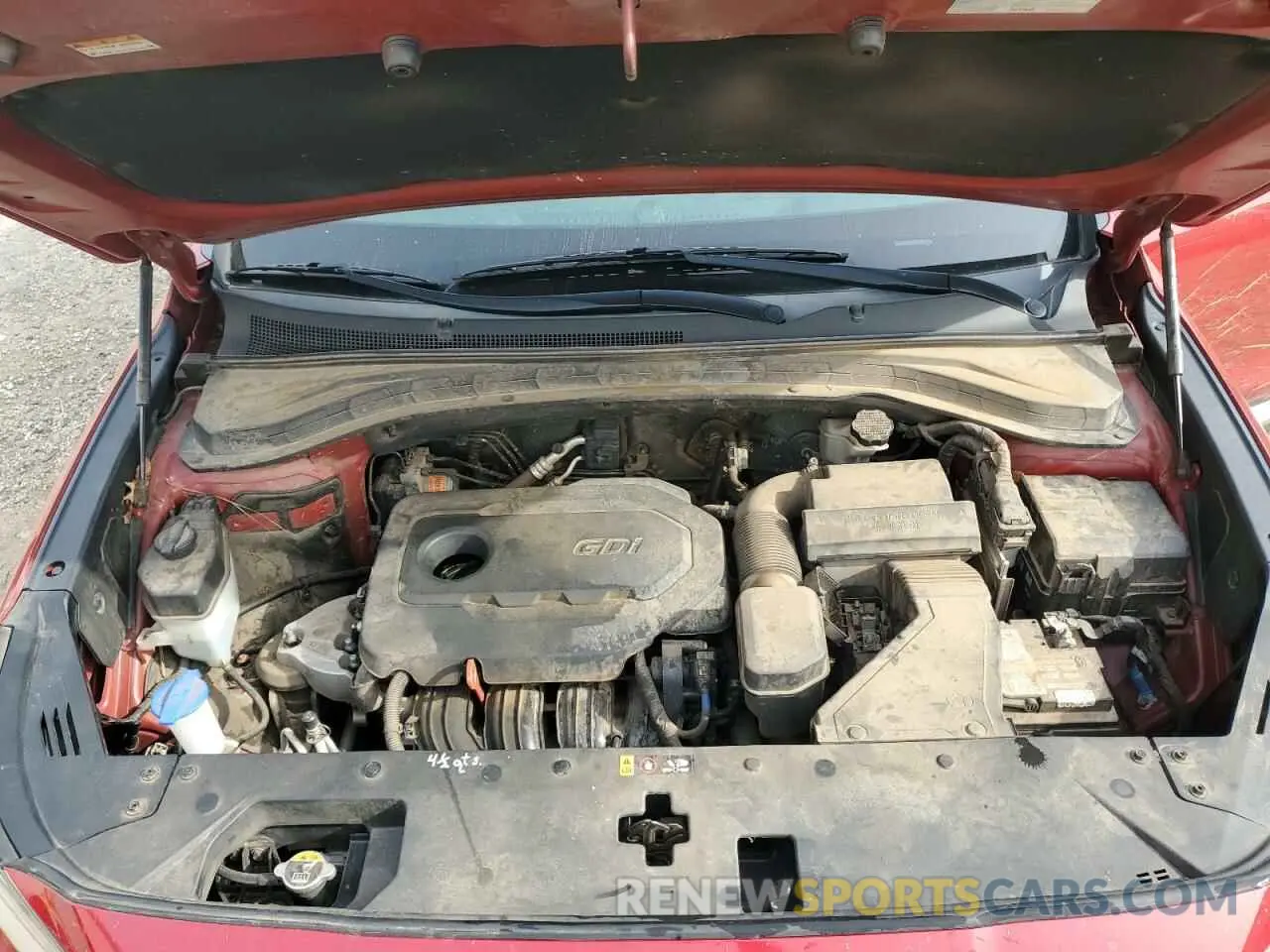 12 Photograph of a damaged car 5NMS23ADXKH009409 HYUNDAI SANTA FE 2019