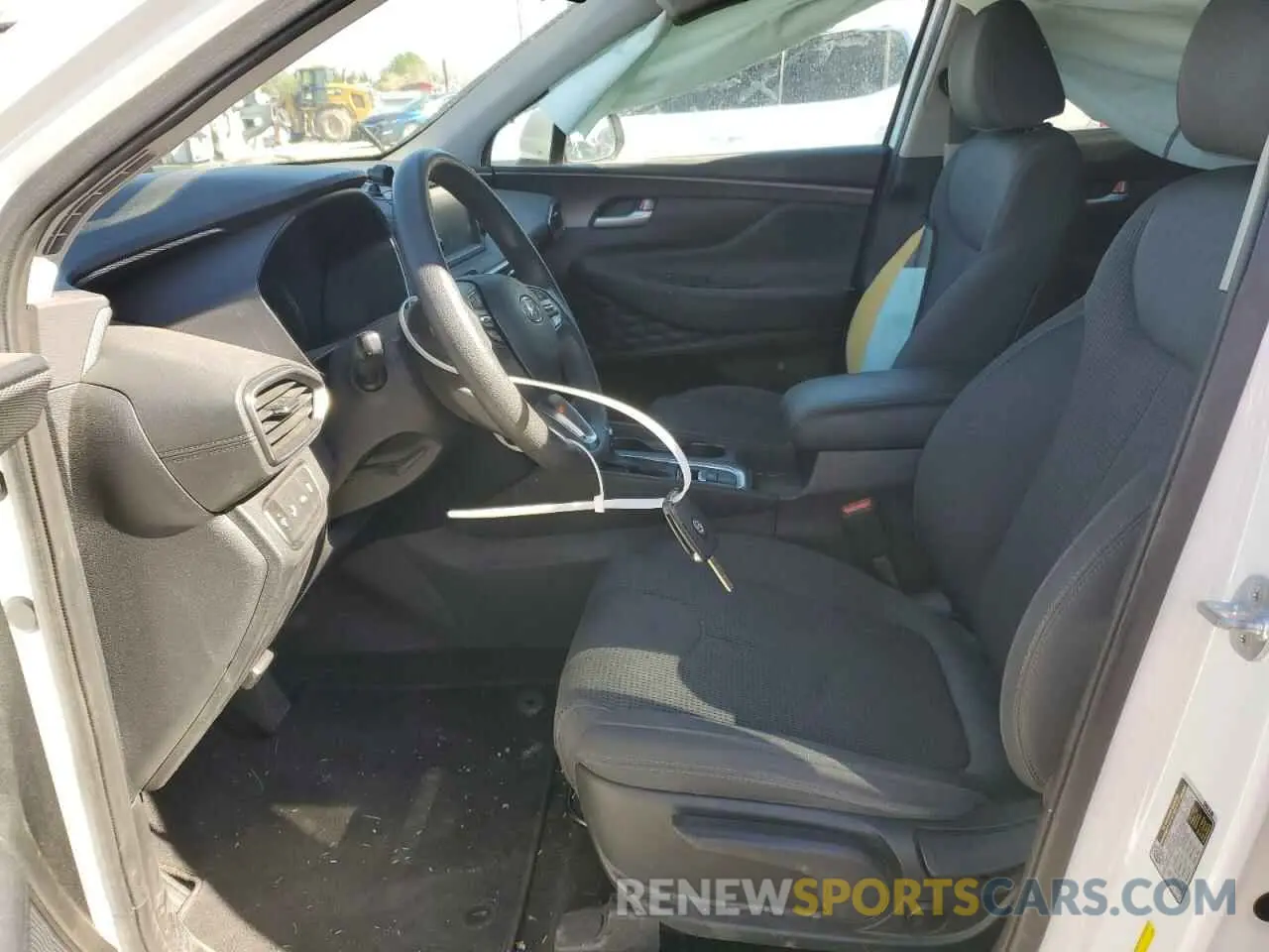 7 Photograph of a damaged car 5NMS23ADXKH100325 HYUNDAI SANTA FE 2019