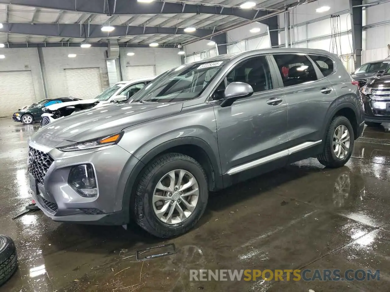 1 Фотография поврежденного автомобиля 5NMS2CAD0KH072115 HYUNDAI SANTA FE 2019