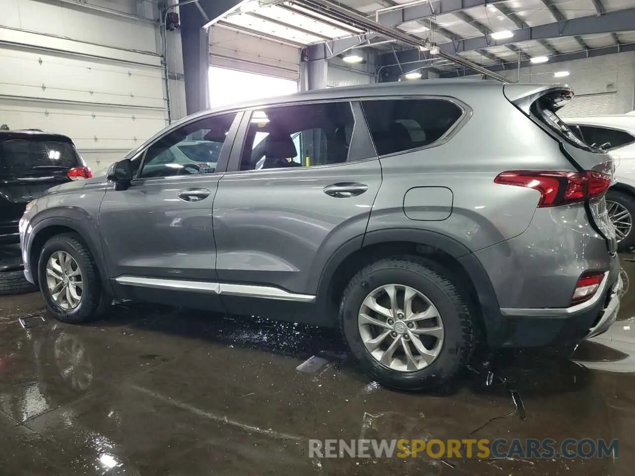 2 Фотография поврежденного автомобиля 5NMS2CAD0KH072115 HYUNDAI SANTA FE 2019