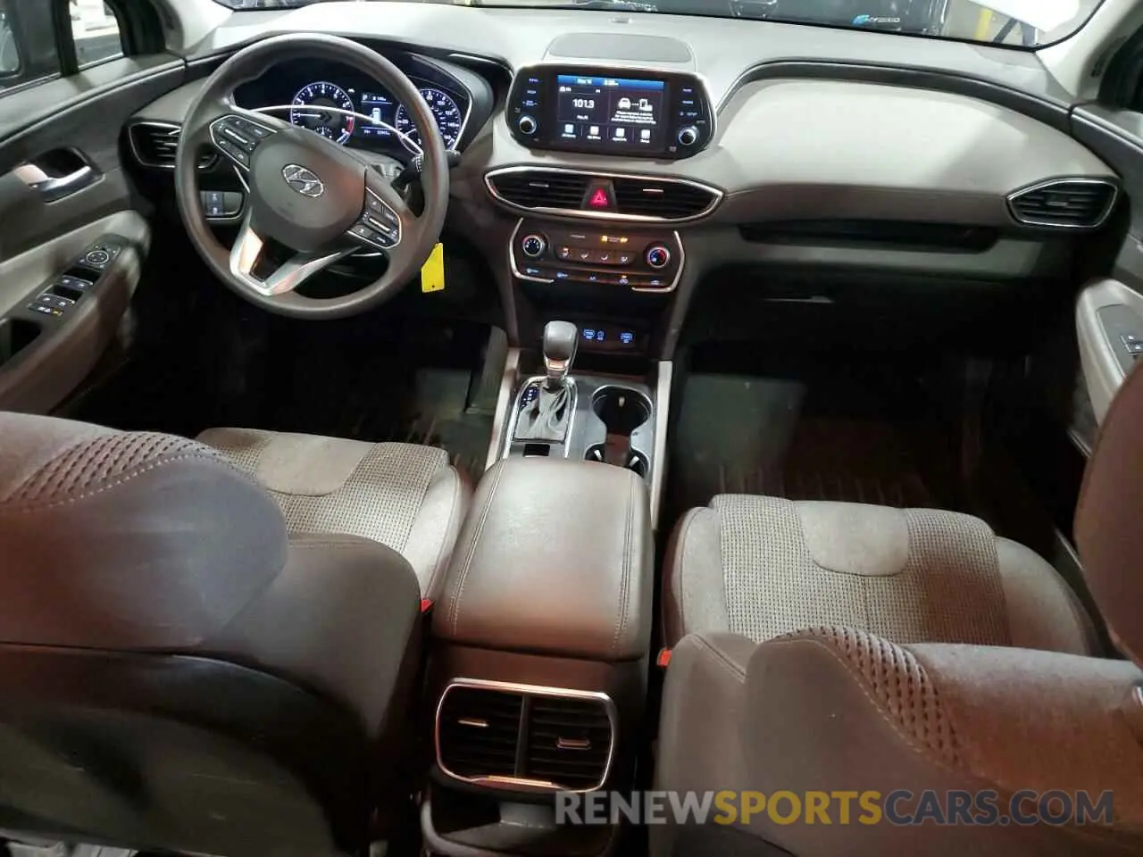 8 Фотография поврежденного автомобиля 5NMS2CAD0KH072115 HYUNDAI SANTA FE 2019