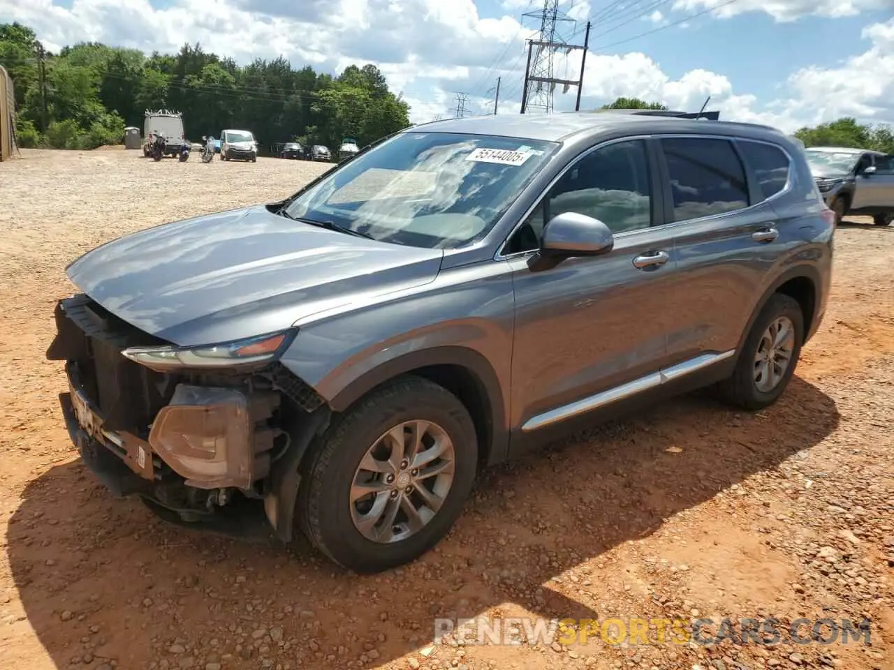 1 Фотография поврежденного автомобиля 5NMS2CAD0KH085480 HYUNDAI SANTA FE 2019