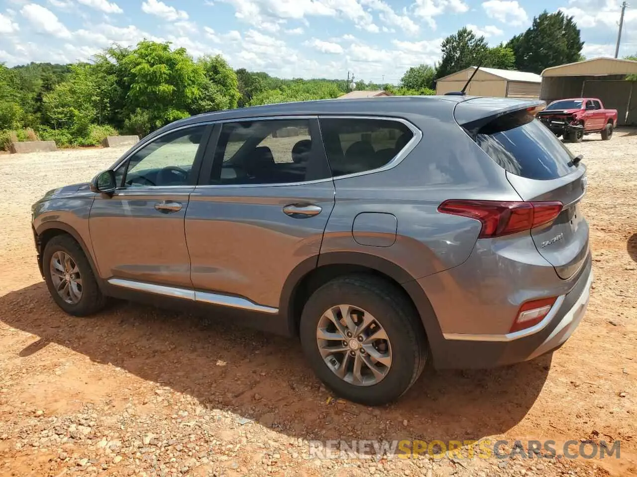 2 Фотография поврежденного автомобиля 5NMS2CAD0KH085480 HYUNDAI SANTA FE 2019