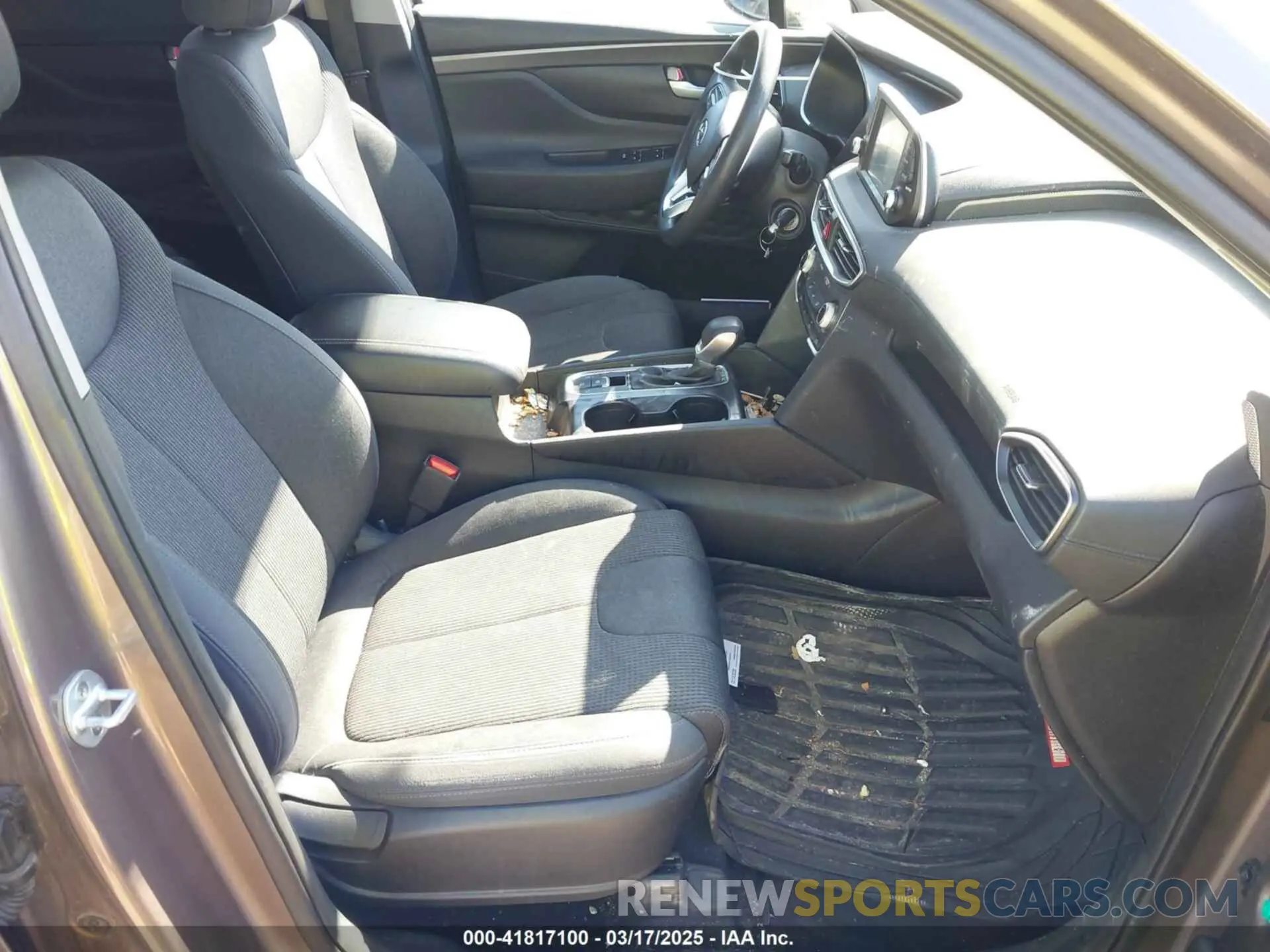 5 Фотография поврежденного автомобиля 5NMS2CAD0KH117649 HYUNDAI SANTA FE 2019