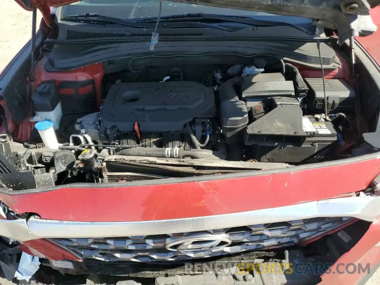 13 Фотография поврежденного автомобиля 5NMS2CAD1KH032125 HYUNDAI SANTA FE 2019