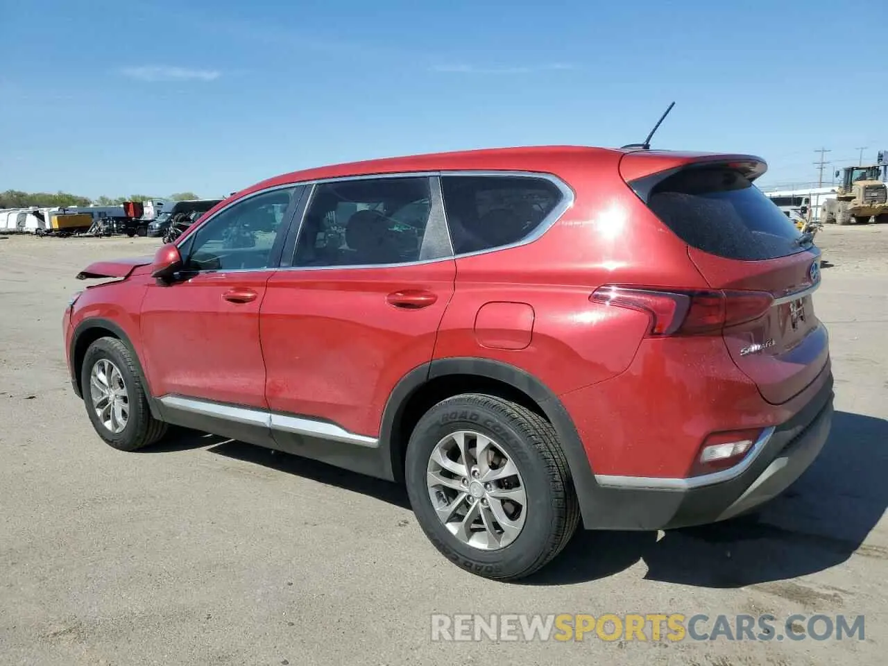 2 Фотография поврежденного автомобиля 5NMS2CAD1KH032125 HYUNDAI SANTA FE 2019
