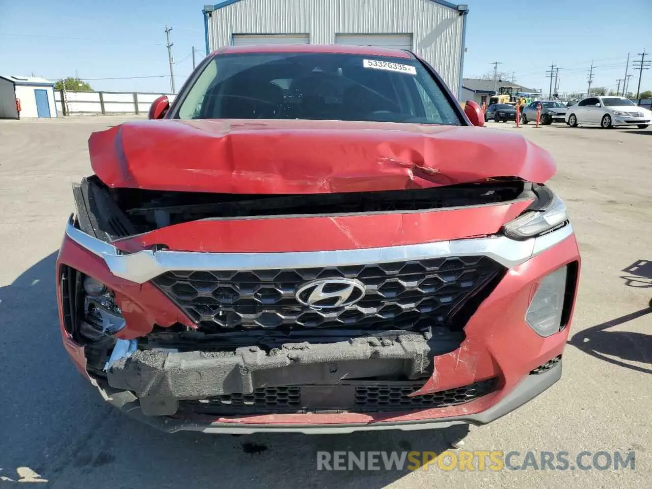 5 Фотография поврежденного автомобиля 5NMS2CAD1KH032125 HYUNDAI SANTA FE 2019