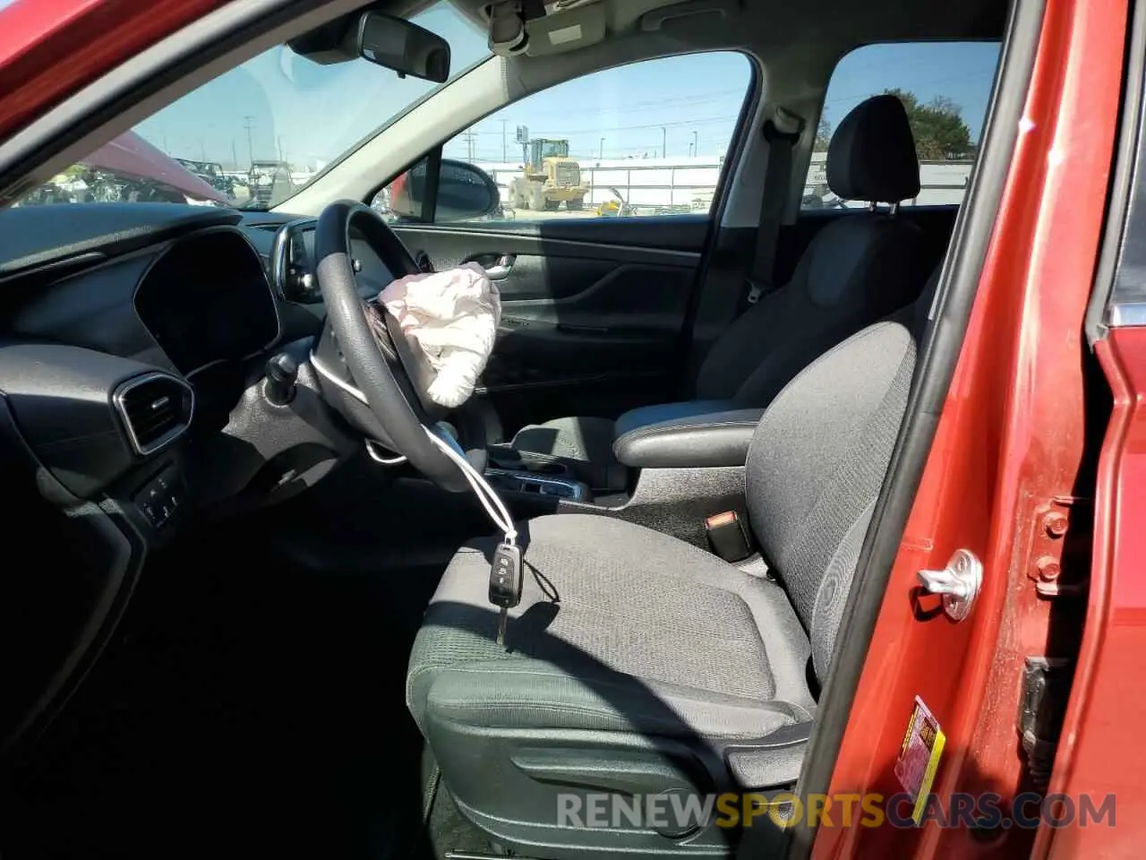 7 Фотография поврежденного автомобиля 5NMS2CAD1KH032125 HYUNDAI SANTA FE 2019