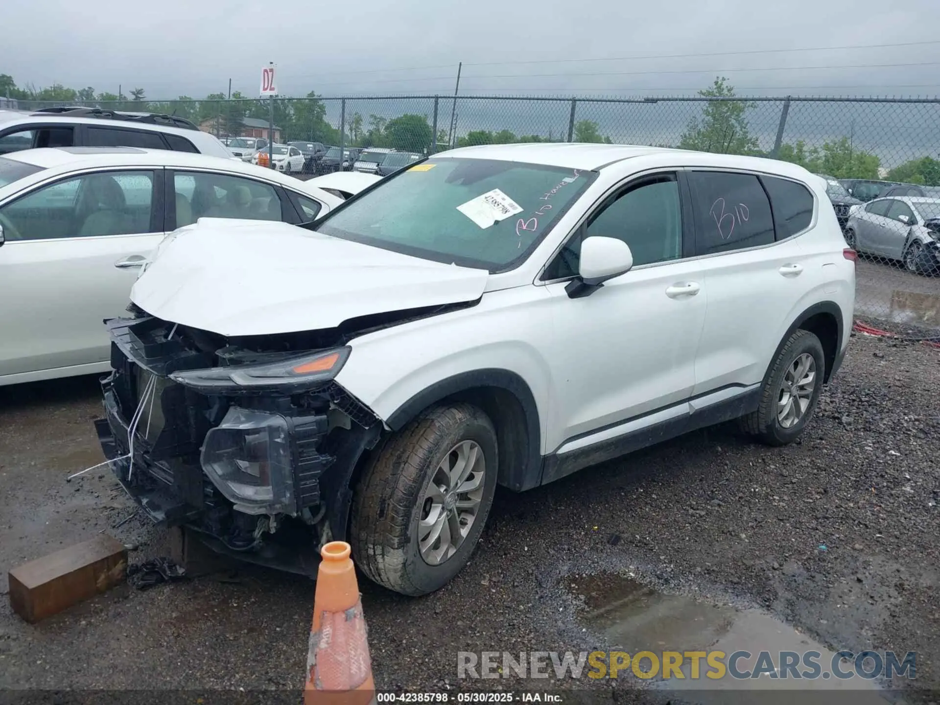 2 Фотография поврежденного автомобиля 5NMS2CAD1KH032805 HYUNDAI SANTA FE 2019