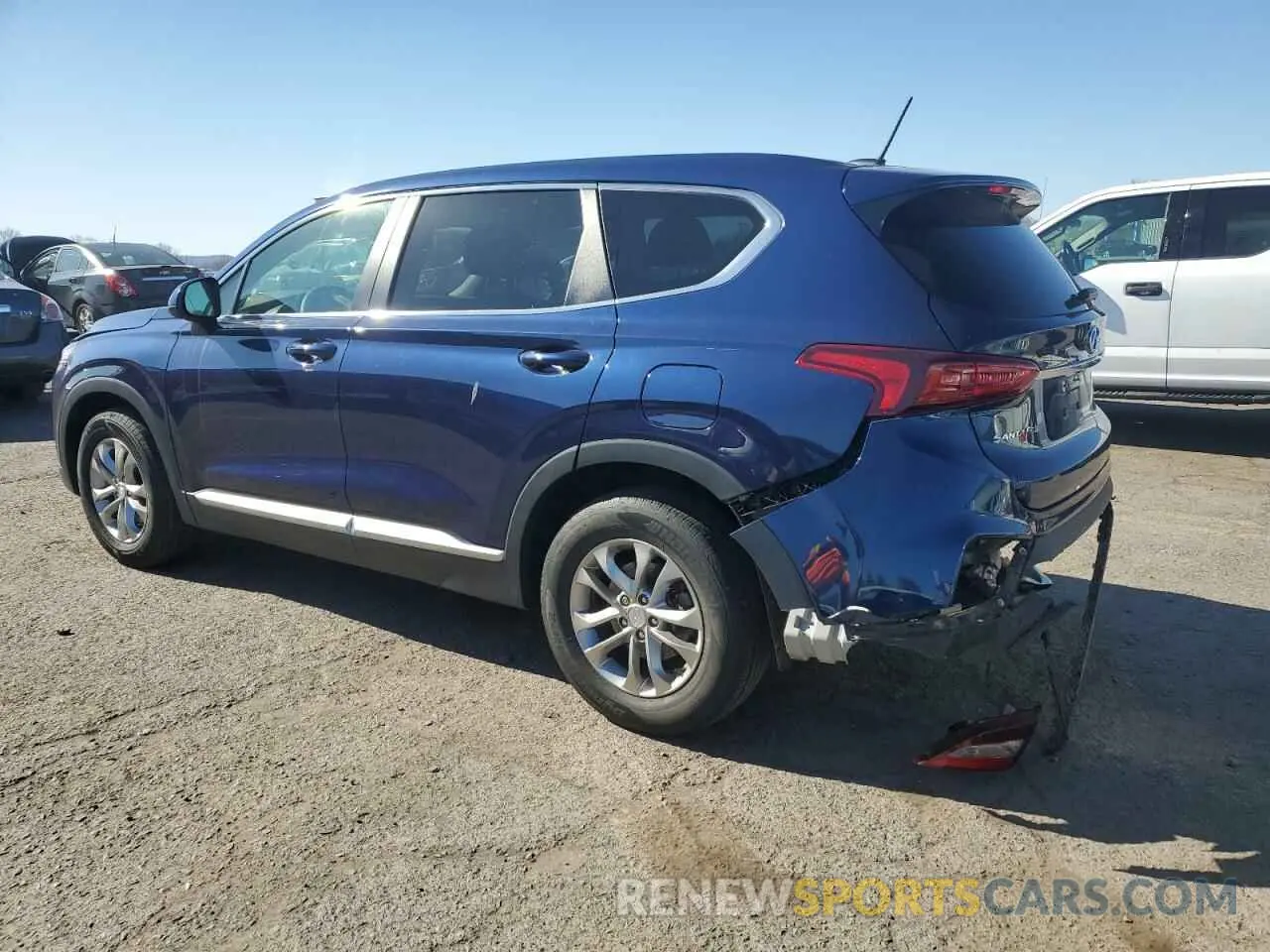 2 Фотография поврежденного автомобиля 5NMS2CAD1KH034361 HYUNDAI SANTA FE 2019