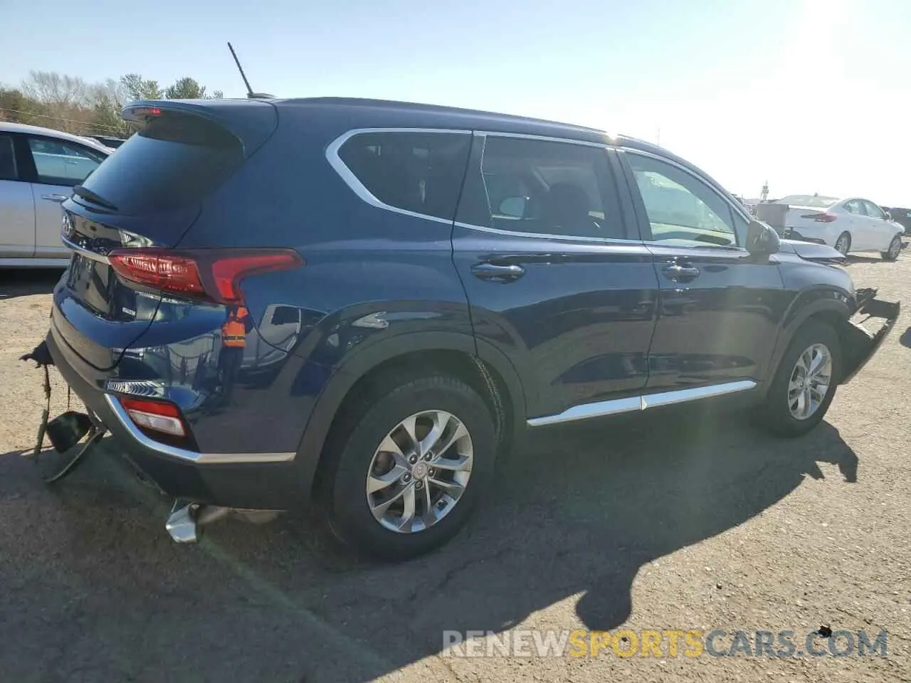 3 Фотография поврежденного автомобиля 5NMS2CAD1KH034361 HYUNDAI SANTA FE 2019