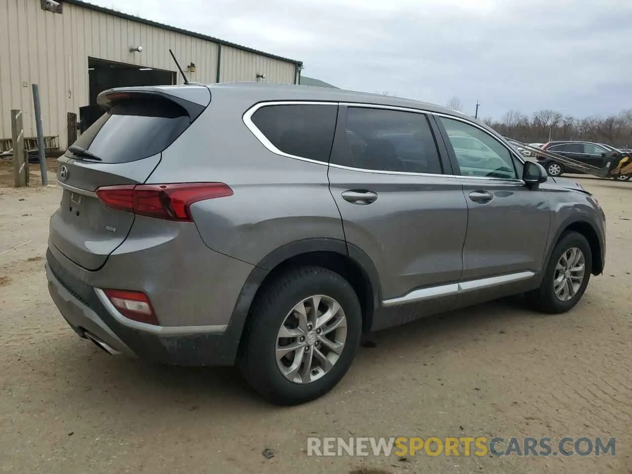 3 Фотография поврежденного автомобиля 5NMS2CAD2KH078532 HYUNDAI SANTA FE 2019