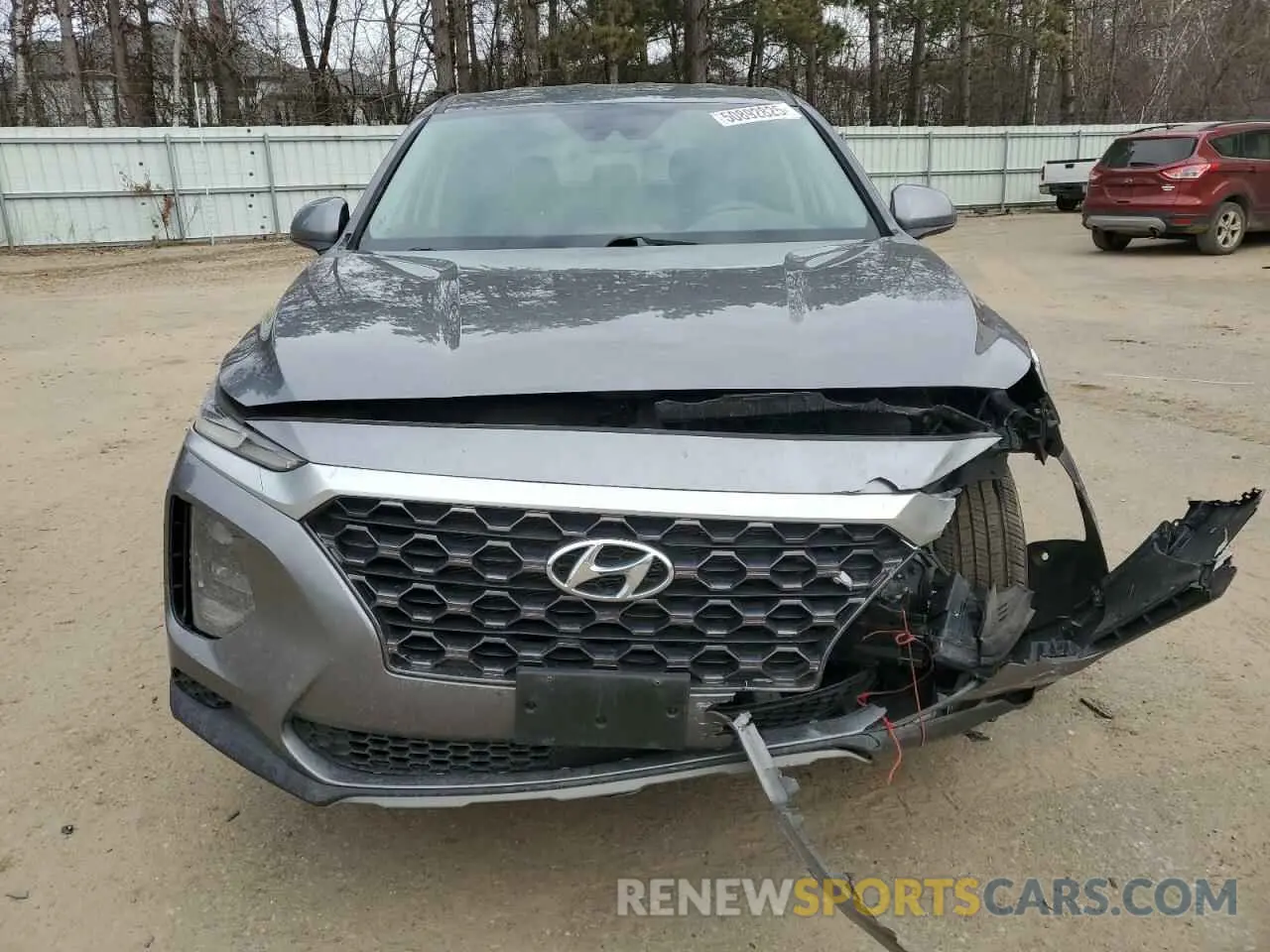 5 Фотография поврежденного автомобиля 5NMS2CAD2KH078532 HYUNDAI SANTA FE 2019