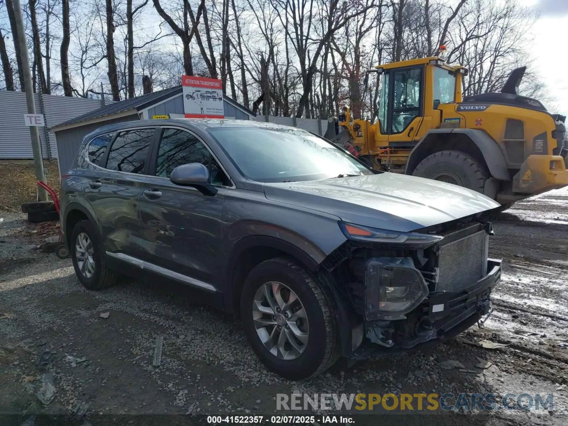1 Фотография поврежденного автомобиля 5NMS2CAD2KH084511 HYUNDAI SANTA FE 2019