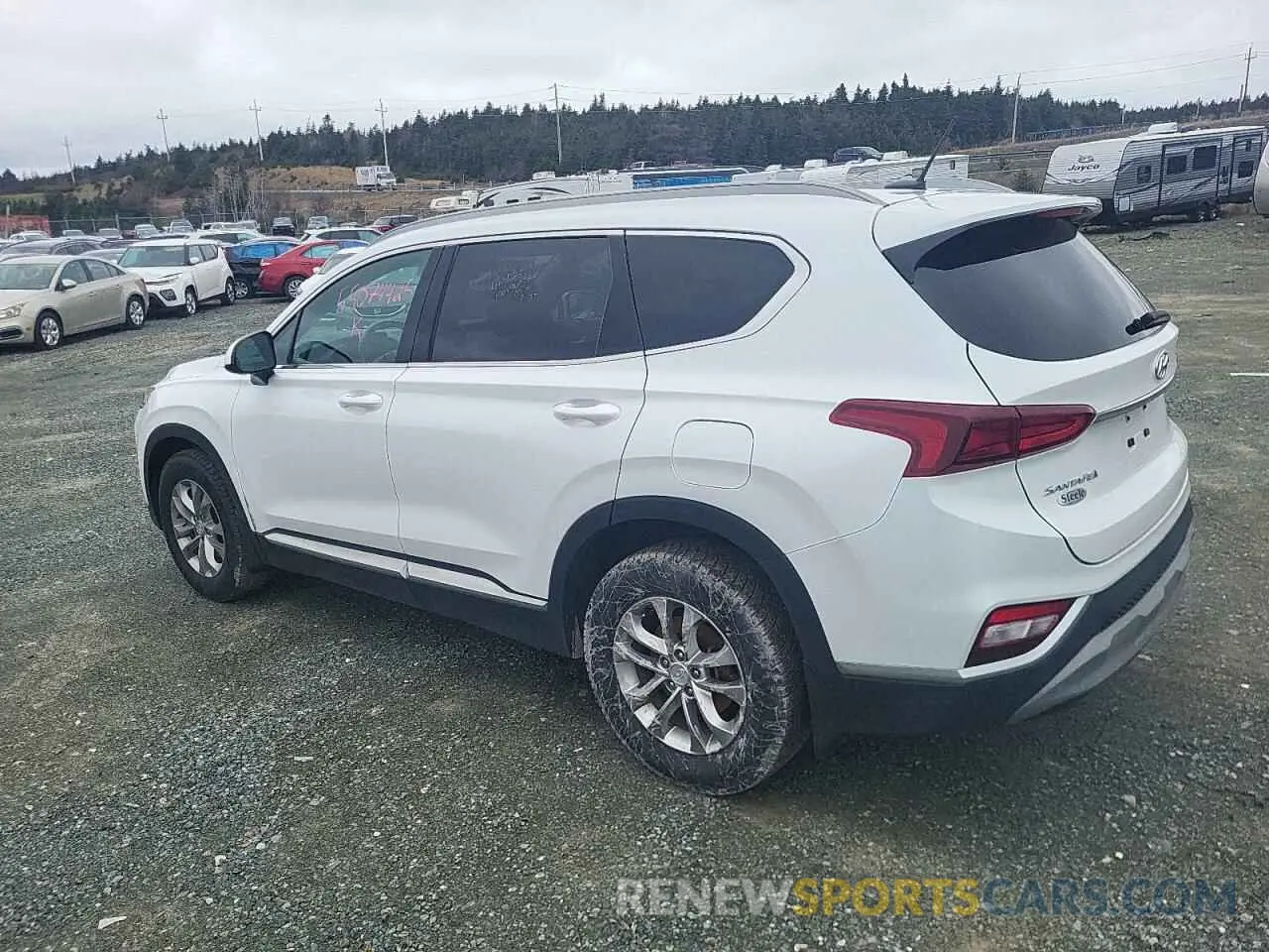 2 Photograph of a damaged car 5NMS2CAD3KH007792 HYUNDAI SANTA FE 2019