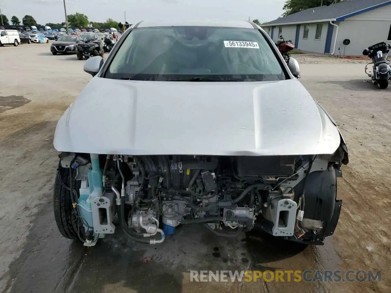 5 Photograph of a damaged car 5NMS2CAD3KH105642 HYUNDAI SANTA FE 2019