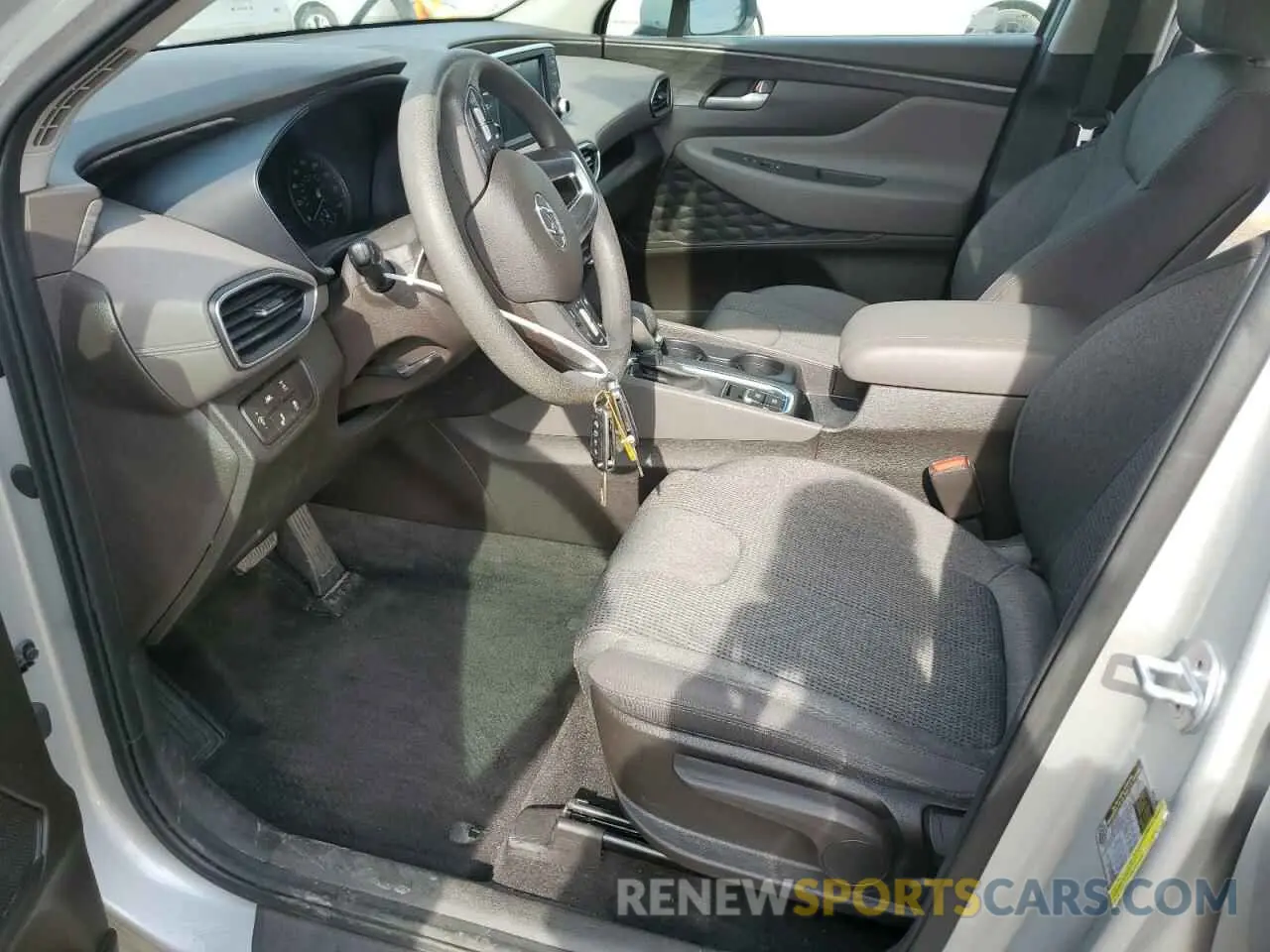 7 Photograph of a damaged car 5NMS2CAD3KH105642 HYUNDAI SANTA FE 2019