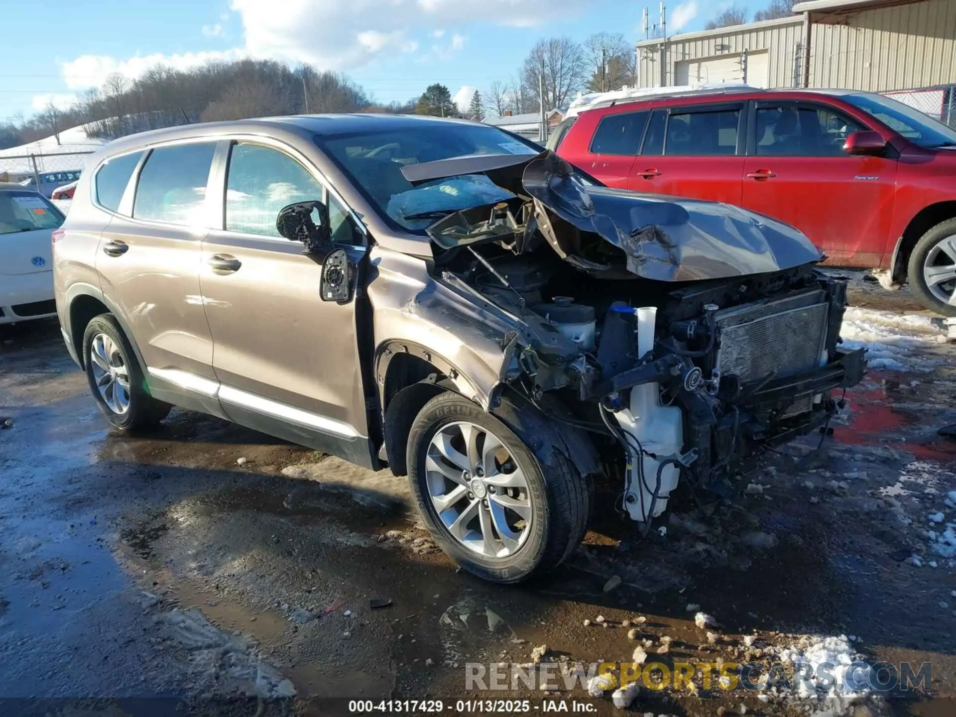 1 Фотография поврежденного автомобиля 5NMS2CAD4KH089712 HYUNDAI SANTA FE 2019