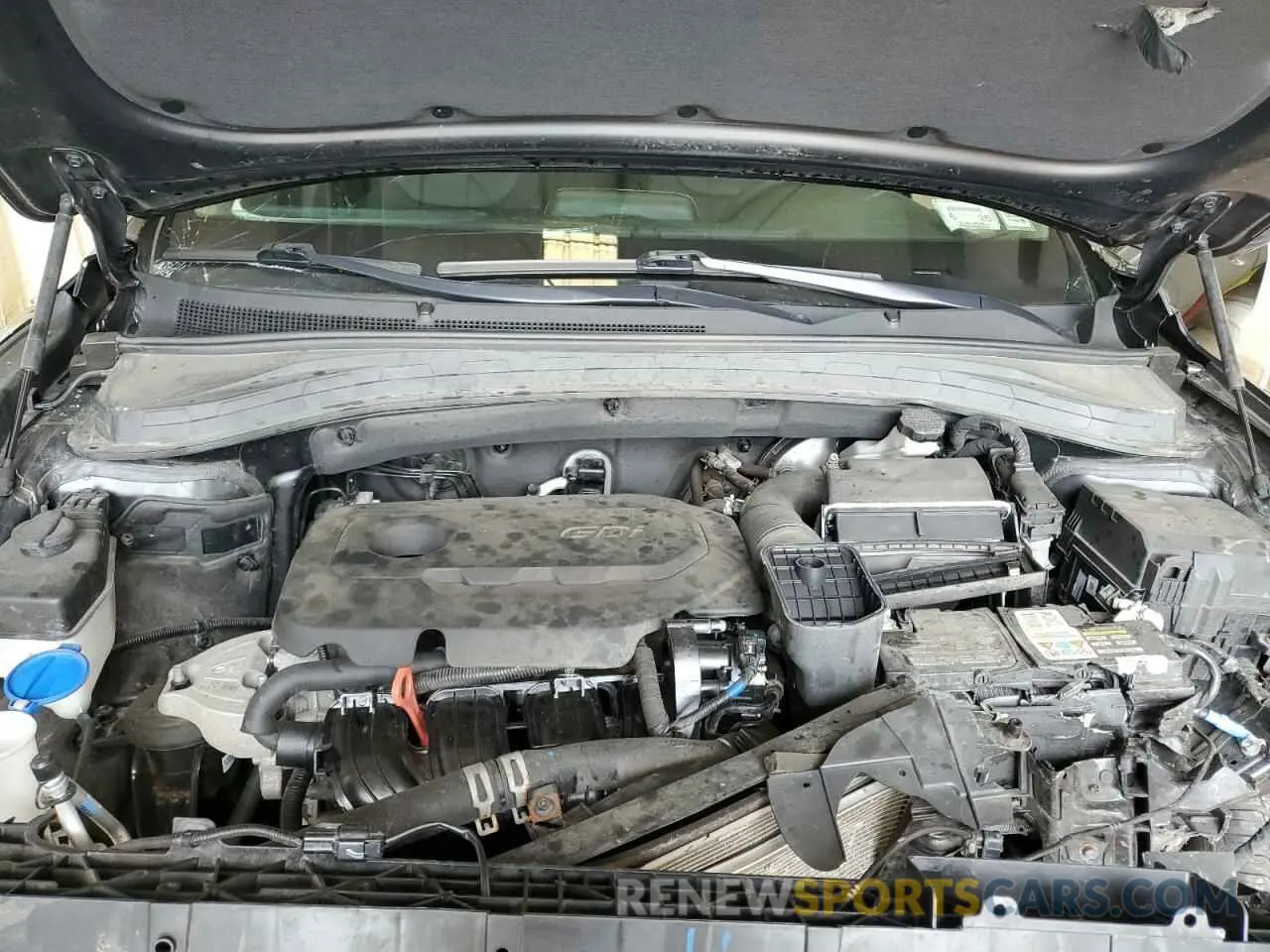 12 Photograph of a damaged car 5NMS2CAD5KH008166 HYUNDAI SANTA FE 2019