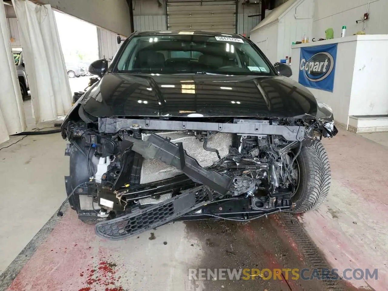 5 Photograph of a damaged car 5NMS2CAD5KH008166 HYUNDAI SANTA FE 2019