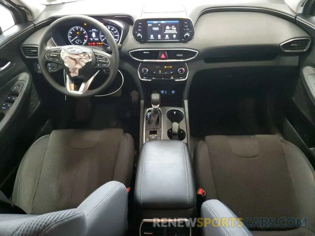 8 Photograph of a damaged car 5NMS2CAD5KH008166 HYUNDAI SANTA FE 2019