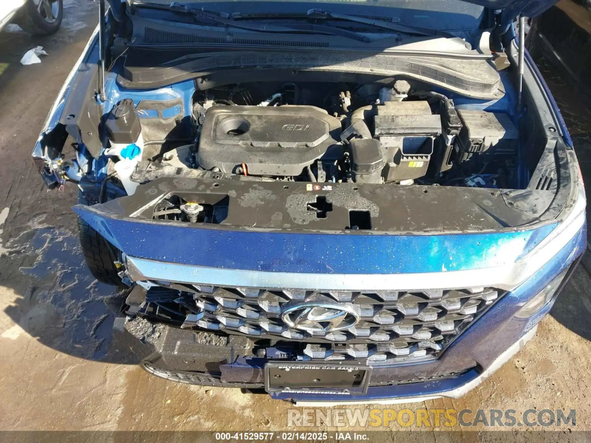 10 Фотография поврежденного автомобиля 5NMS2CAD5KH013996 HYUNDAI SANTA FE 2019