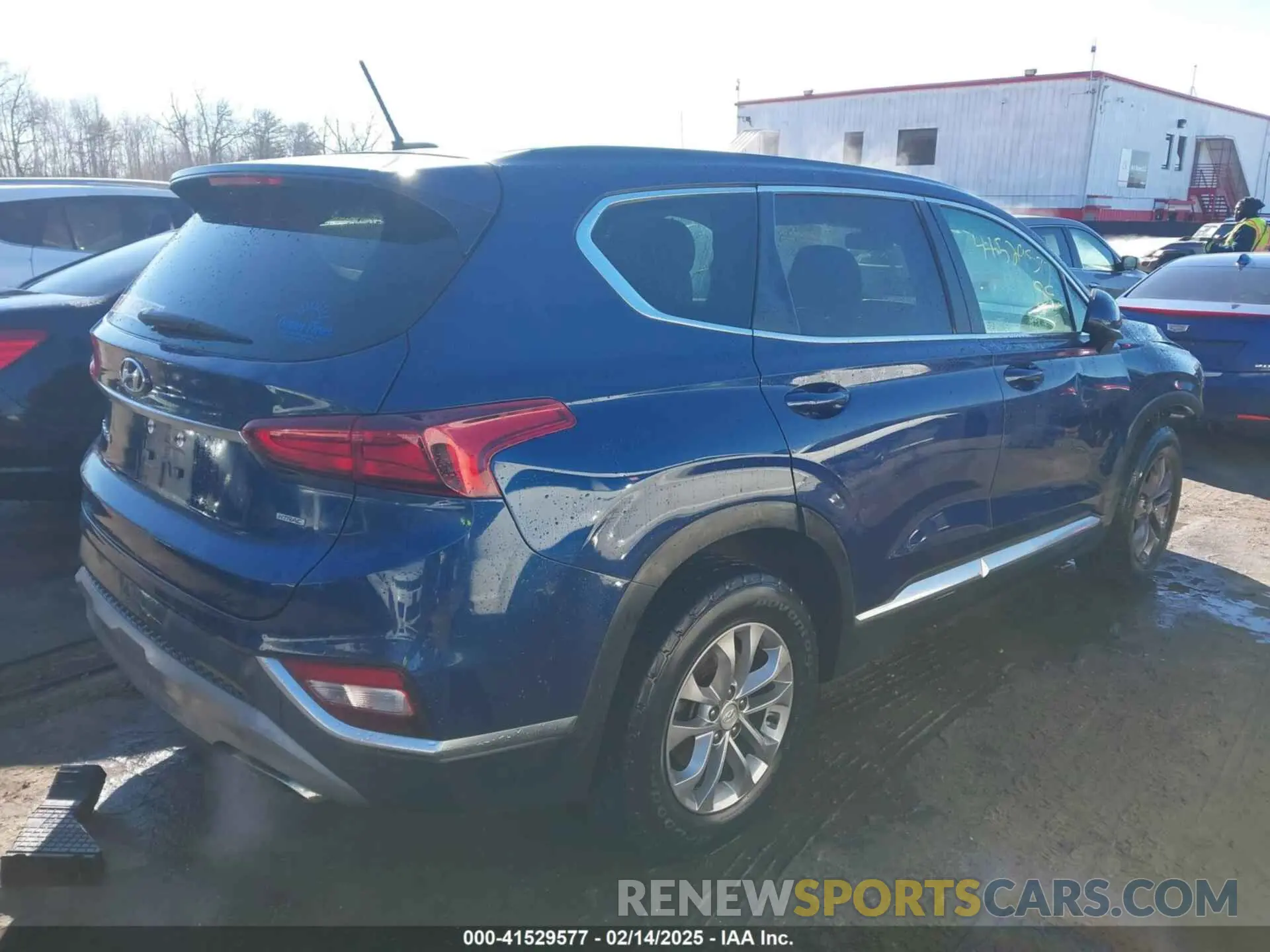 4 Фотография поврежденного автомобиля 5NMS2CAD5KH013996 HYUNDAI SANTA FE 2019