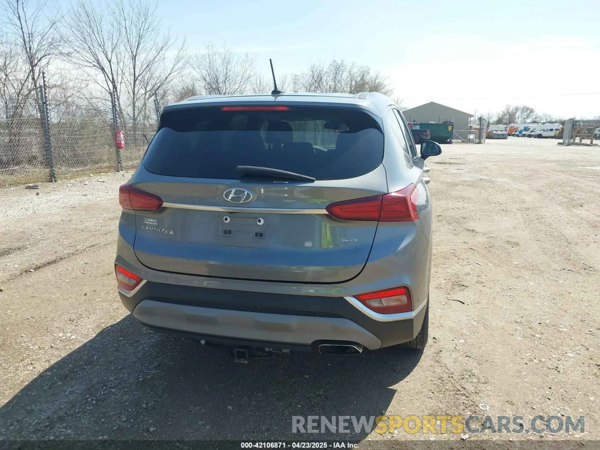 16 Photograph of a damaged car 5NMS2CAD5KH016378 HYUNDAI SANTA FE 2019