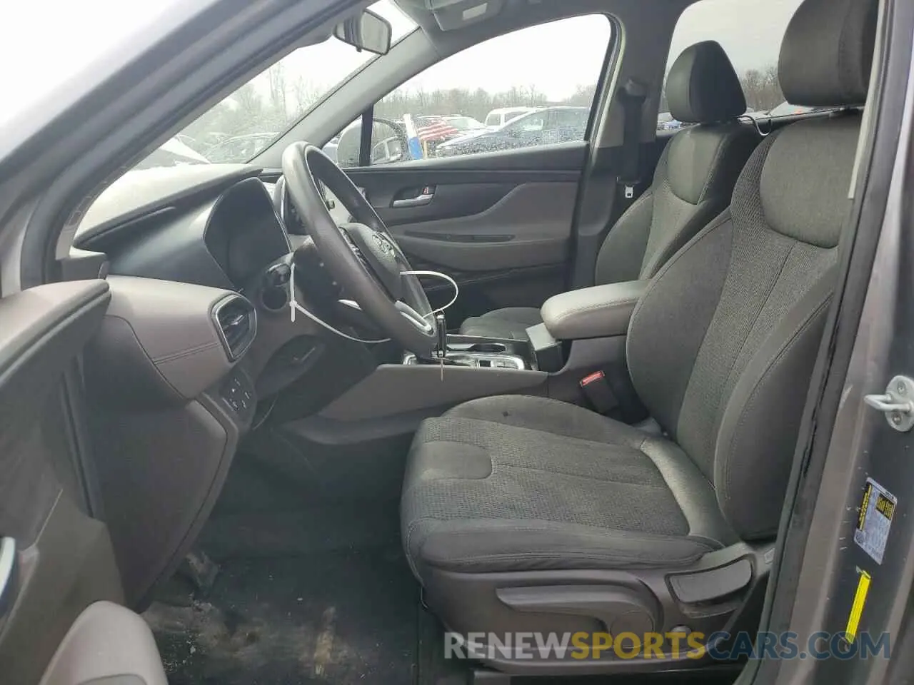 7 Фотография поврежденного автомобиля 5NMS2CAD5KH093963 HYUNDAI SANTA FE 2019