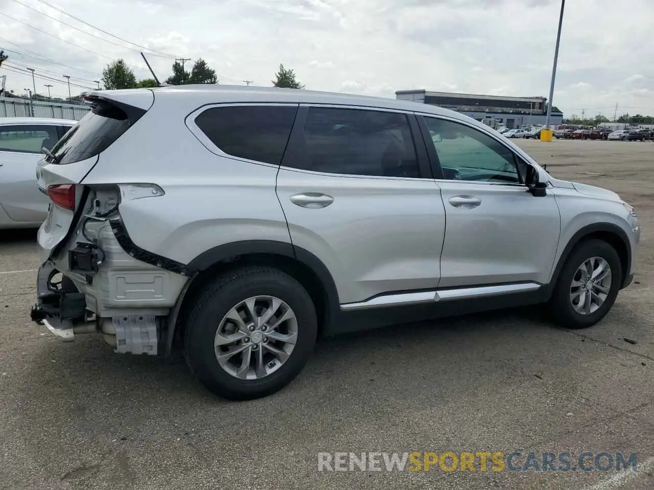 3 Photograph of a damaged car 5NMS2CAD5KH125357 HYUNDAI SANTA FE 2019