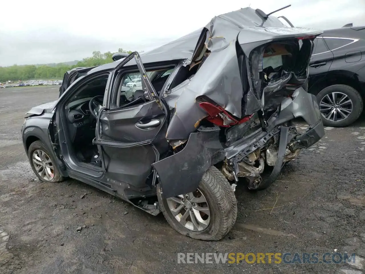 2 Photograph of a damaged car 5NMS2CAD6KH011433 HYUNDAI SANTA FE 2019