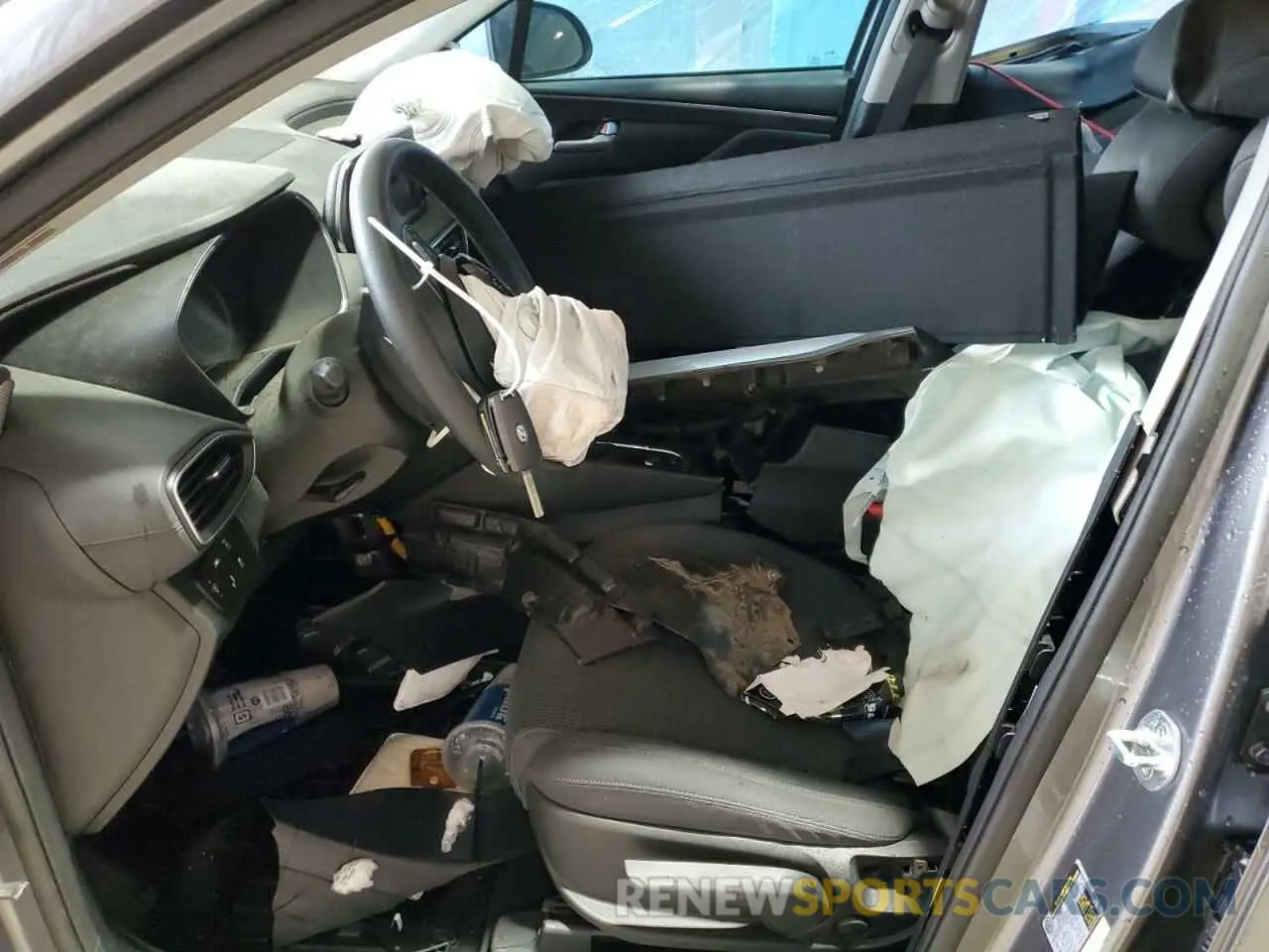 7 Photograph of a damaged car 5NMS2CAD6KH011433 HYUNDAI SANTA FE 2019